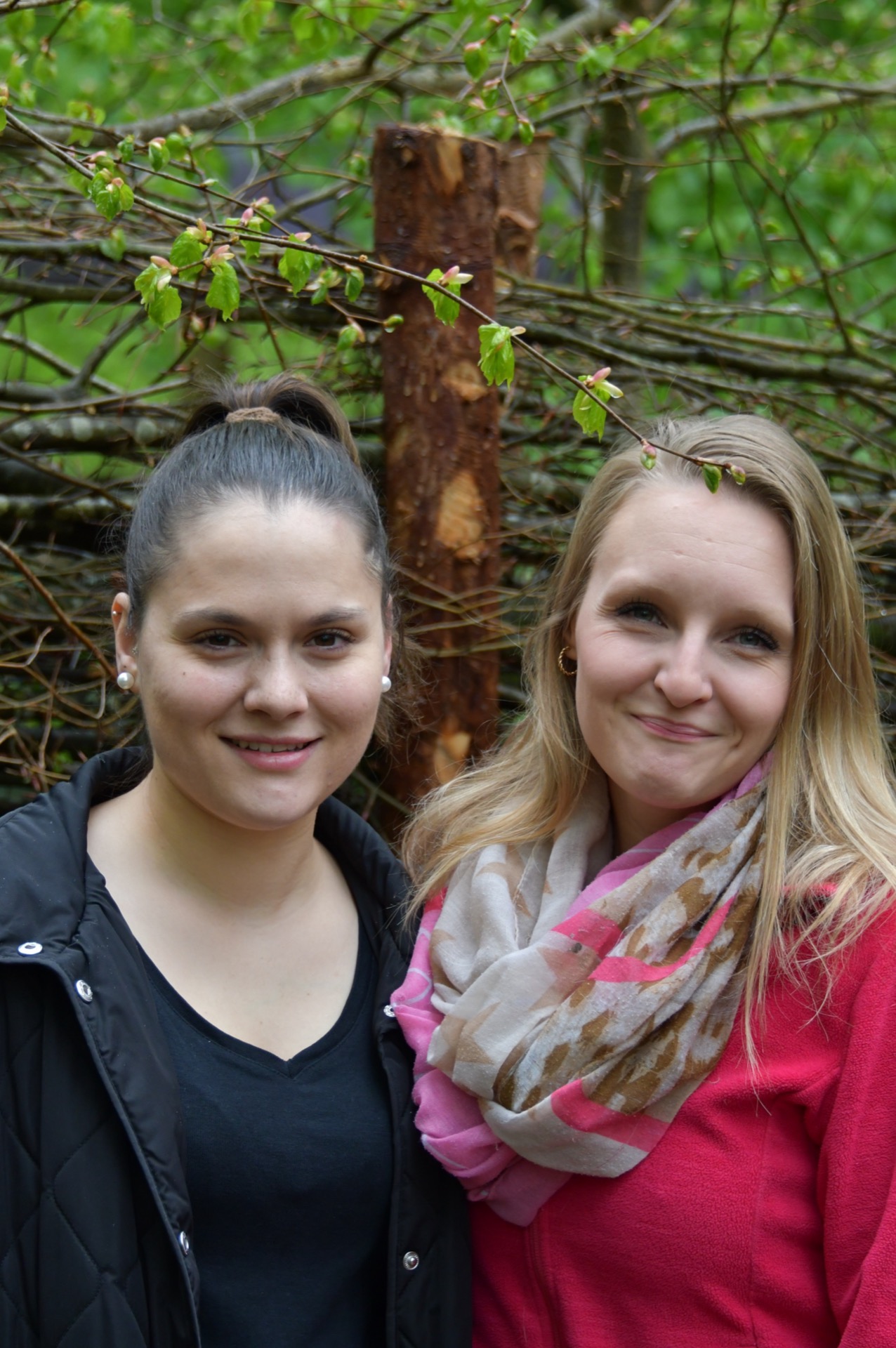 Adriana Ardüser und Fabienne Niederkofler